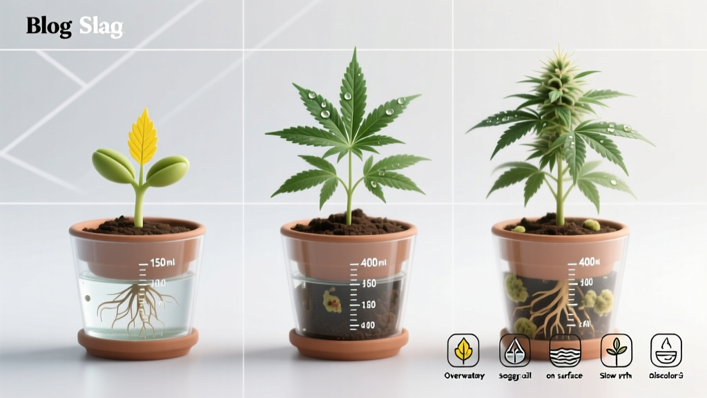 How Much Water Do Weed Plants Need Daily Indoors? The Exact Milliliters Per Stage (Not Guesswork) — Plus 5 Signs You’re Overwatering Before Root Rot Sets In