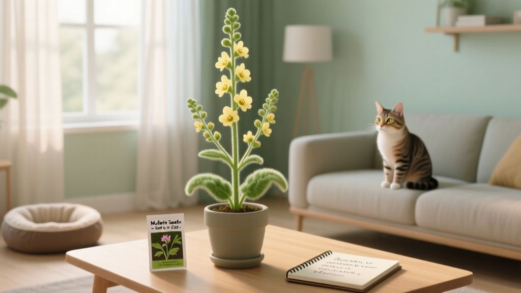 Is Mullein Toxic to Cats? The Truth About Planting Mullein Seeds Indoors Safely—A Step-by-Step Guide for Cat Owners Who Want Herbal Benefits Without Risk