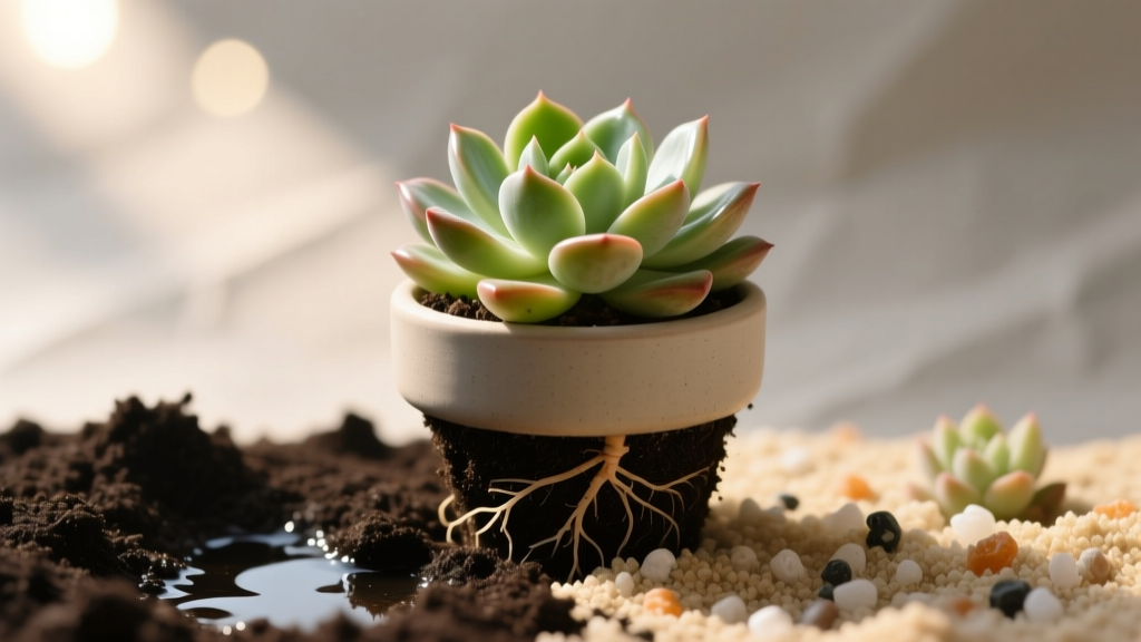 Succulent can you use outdoor potting soil for indoor plants? The truth is alarming: most outdoor mixes drown succulents in 72 hours — here’s exactly what to use instead (and why your 'well-draining' bag label is lying to you)