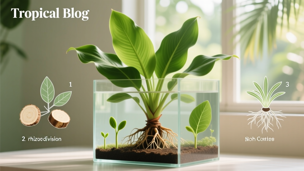 Tropical How to Propagate an Amazon Sword Plant: The 3 Foolproof Methods That Actually Work (No Root Rot, No Failed Rhizomes — Just Lush New Plants in 4–6 Weeks)