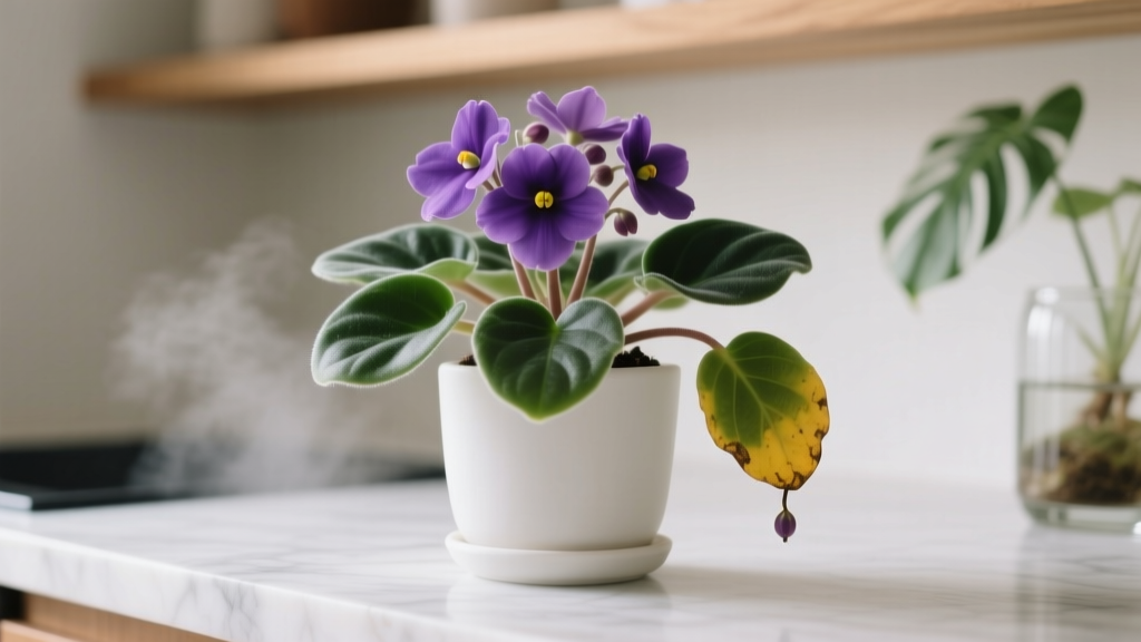 Why Your African Violet Keeps Dropping Leaves & Blooms: The Tropical Indoor Plant Care Mistake 92% of Growers Make (and How to Fix It in 72 Hours)
