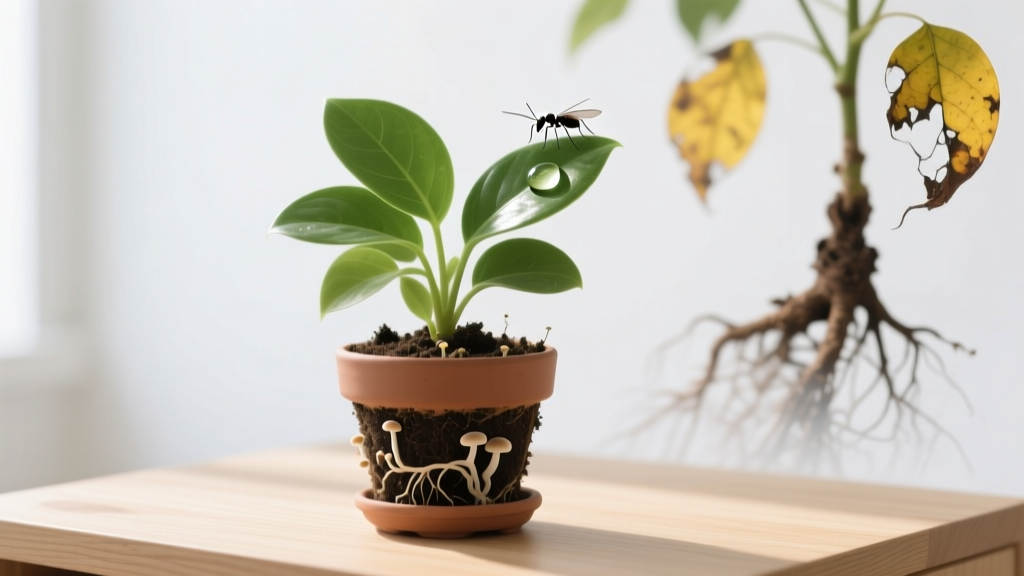 How to Get Rid of Flies From Plants Indoors Not Growing: 7 Science-Backed Steps That Stop Fungus Gnats *Before* Root Rot Sets In (No Pesticides Needed)