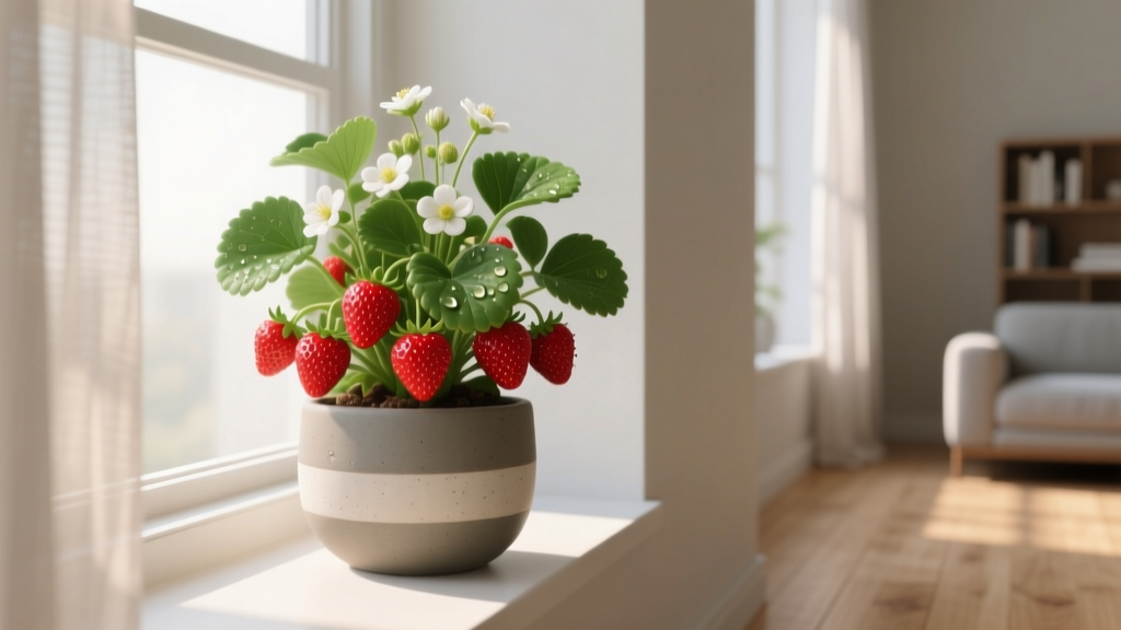 Yes, You Can Keep Strawberry Plants Indoors — Here’s Exactly How to Grow Sweet, Juicy Berries Year-Round (Even in Apartments with No Yard)