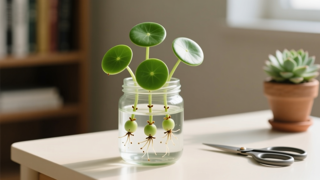 How to Propagate Chinese Money Plant from Cuttings Under $20: A Foolproof 5-Step Guide That Actually Works (No Special Tools Needed — Just Scissors, Water, and Patience)