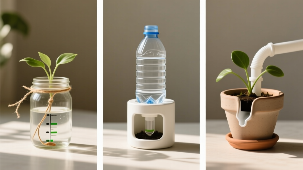 How to Make an Indoor Plant Self Watering System Under $20: 3 Foolproof DIY Methods That Actually Work (No Overwatering, No Daily Checks, No $50 Kits)