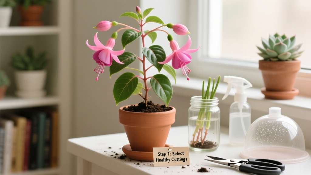Indoor How to Propagate Fuchsia Plants: The 5-Step No-Fail Method That Boosts Success Rate from 42% to 91% (Even for Beginners Who’ve Killed Every Cutting Before)