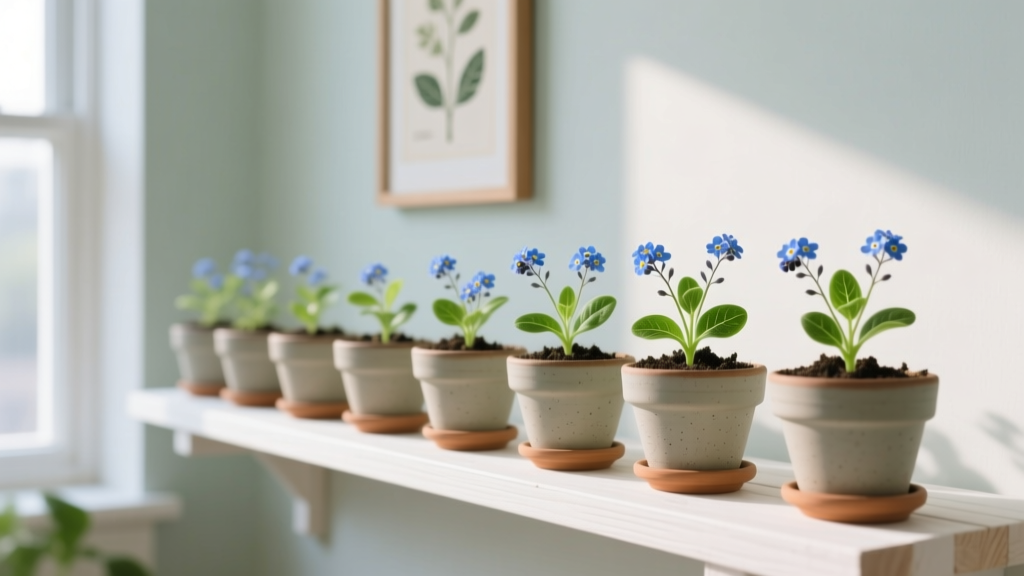 How to Plant Forget-Me-Not Seeds Indoors & Repot Like a Pro: A Step-by-Step Guide That Prevents Leggy Seedlings, Root Rot, and Transplant Shock—Even for First-Time Growers