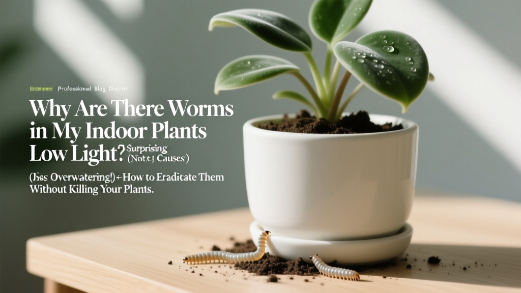 Why Is There Worms In My Indoor Plants In Low Light? 5 Surprising Causes (Not Just Overwatering!) + How to Eradicate Them Without Killing Your Plants