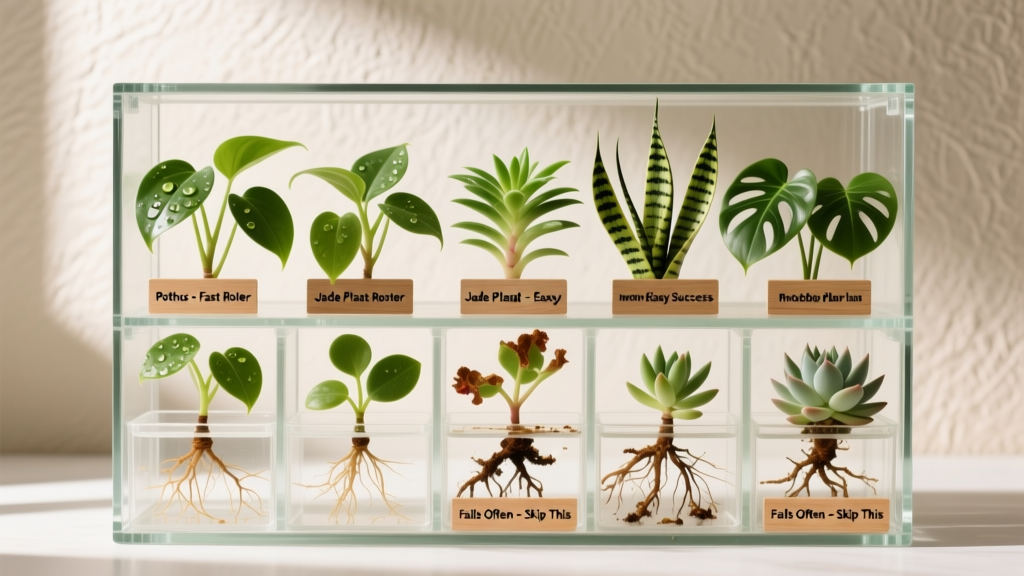 What Plants Can You Put in a Propagation Station From Cuttings? 27 Foolproof, Fast-Rooting Species (Plus 5 That Almost Always Fail — Save Your Time & Stems)