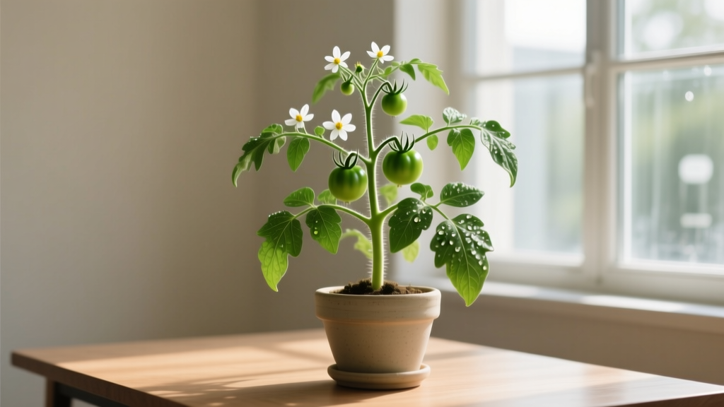 Why Your Indoor Tomato Plants Won’t Flower in Bright Light (and the 5 Science-Backed Fixes You’re Missing — No Grow Lights Required)