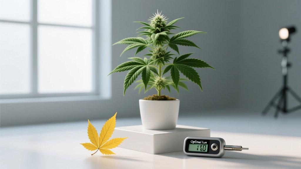 How Much Light Do Indoor Weed Plants Need With Yellow Leaves? The Truth: It’s Rarely Too Little Light — Here’s How to Diagnose & Fix the Real Cause in 48 Hours