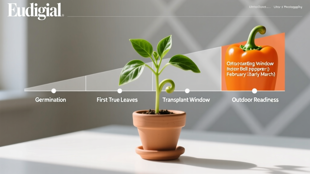 Stop Wasting Seedlings! The Exact Indoor Planting Window for Bell Peppers (Not 'When Succulents Are Happy'—Here’s Why That Misleading Keyword Is Costing You Harvests)