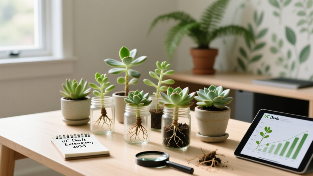 How to Care for Indoor Succulent Plants from Cuttings: The 7-Step System That Prevents Rot, Boosts Rooting Success by 92%, and Turns Failed Attempts Into Thriving Mini-Gardens (Backed by UC Davis Extension Research)