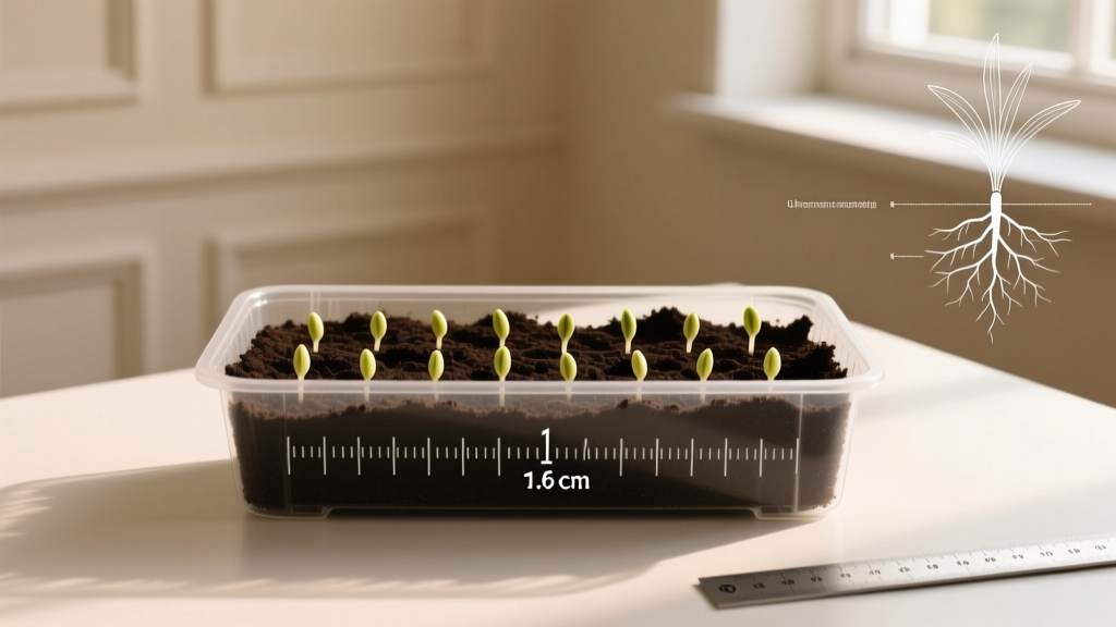 Stop Guessing: The Exact Soil Depth for Slow-Growing Seeds Indoors (Backed by Horticultural Science — Not Myths or Trial-and-Error)