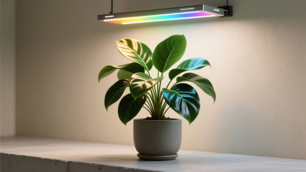 Non-Flowering What Color Grow Lights for Indoor Plants? The Truth Is Not Blue or Red Alone — Here’s the Exact Spectrum Science-Backed Horticulturists Use for Lush, Healthy Foliage (No Blooms Needed)