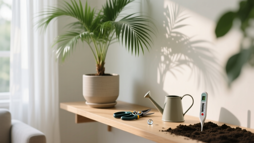 Low Maintenance How to Revive an Indoor Palm Plant: 5 Foolproof Steps That Take Under 10 Minutes Weekly (No Green Thumb Required — Just These 3 Tools & One Watering Rule)