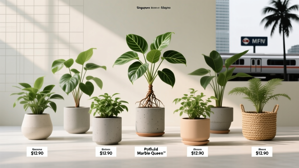 Cheap Indoor Plants in Singapore Under $20 (2026)