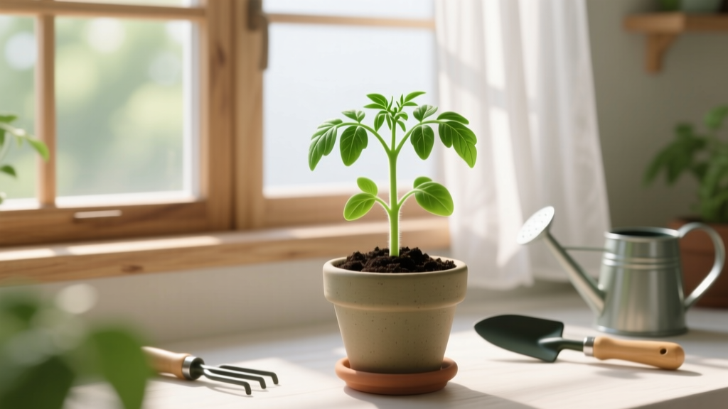How to Plant Tomato Seeds Indoors Video in Bright Light: The 7-Step No-Fail Method That Prevents Leggy Seedlings (Even With Just a South-Facing Window)