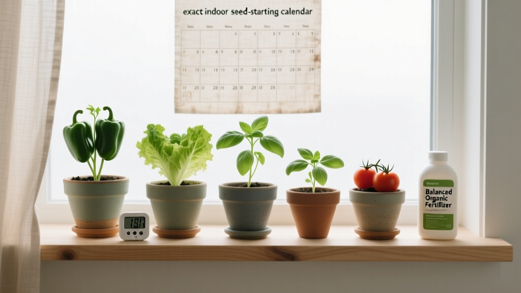 Stop Guessing: Your Exact Indoor Seed-Starting Calendar + Fertilizer Schedule for the Pacific Northwest (No More Leggy Seedlings or Burnt Roots)