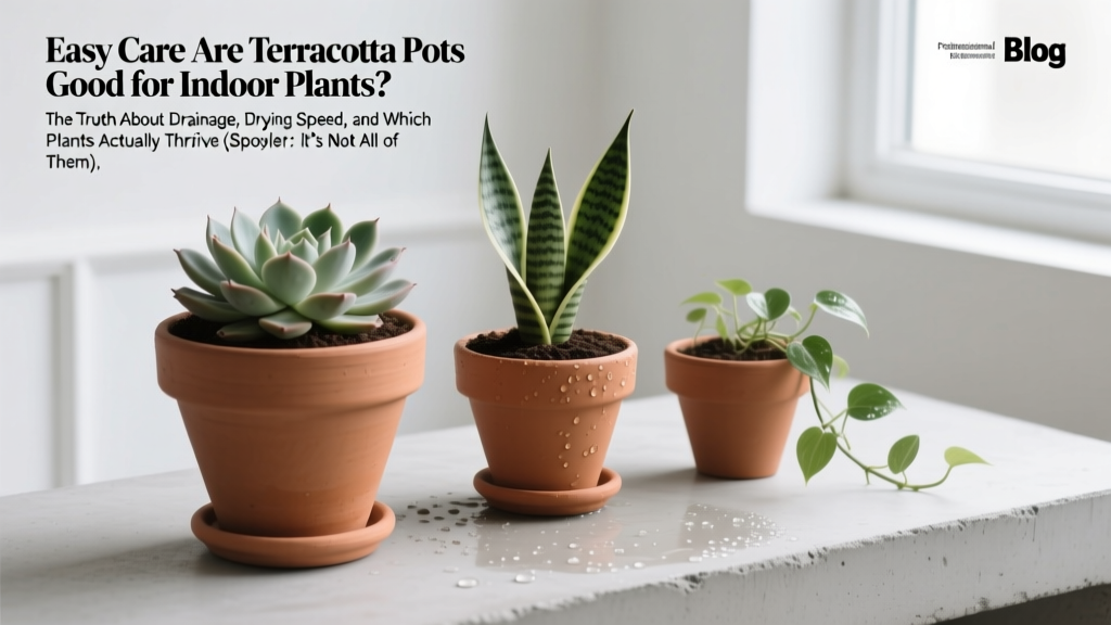 Easy Care Are Terracotta Pots Good for Indoor Plants? The Truth About Drainage, Drying Speed, and Which Plants Actually Thrive (Spoiler: It’s Not All of Them)