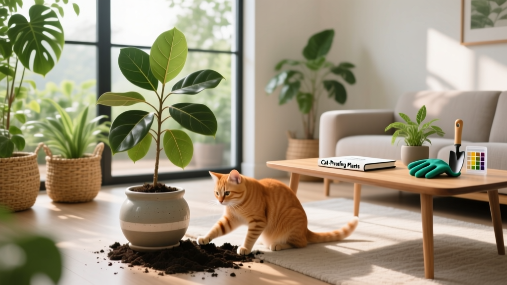 How to Keep Cats Out of Indoor House Plants Dropping Leaves: 7 Vet-Approved, Plant-Safe Strategies That Actually Stop Digging, Chewing, and Knocking Over Pots (Without Bitter Sprays or Stressful Deterrents)