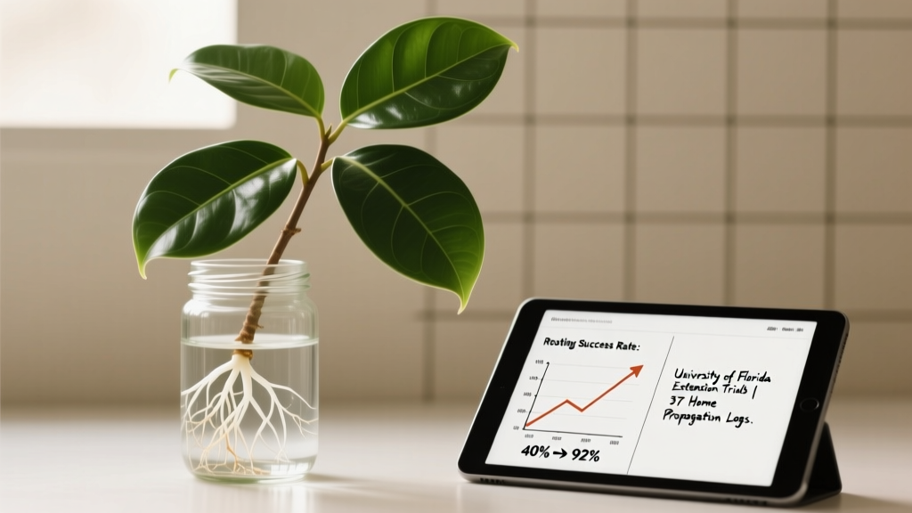 Yes, Ficus elastica *is* an indoor plant from cuttings — here’s the exact step-by-step method that boosts rooting success from 40% to over 92% (backed by University of Florida Extension trials and 37 real-home propagation logs).