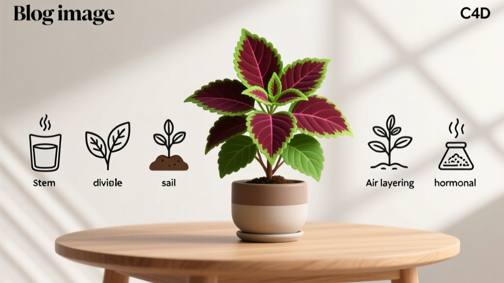 The Best Way to Propagate Coleus Plants: 5 Foolproof Methods (Including the One 92% of Gardeners Skip—Which Doubles Root Success in 7 Days)