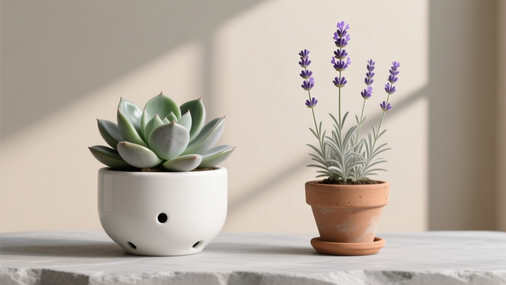 Succulent vs Lavender: Key Differences for Indoor Gardens