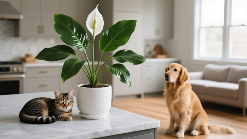 Peace Lily & Pets: The Truth About Pet-Friendly Houseplant Care—7 Non-Negotiable Steps to Keep Your Peace Lily Thriving *and* Your Cat or Dog Safe (No More Guesswork or Guilt)