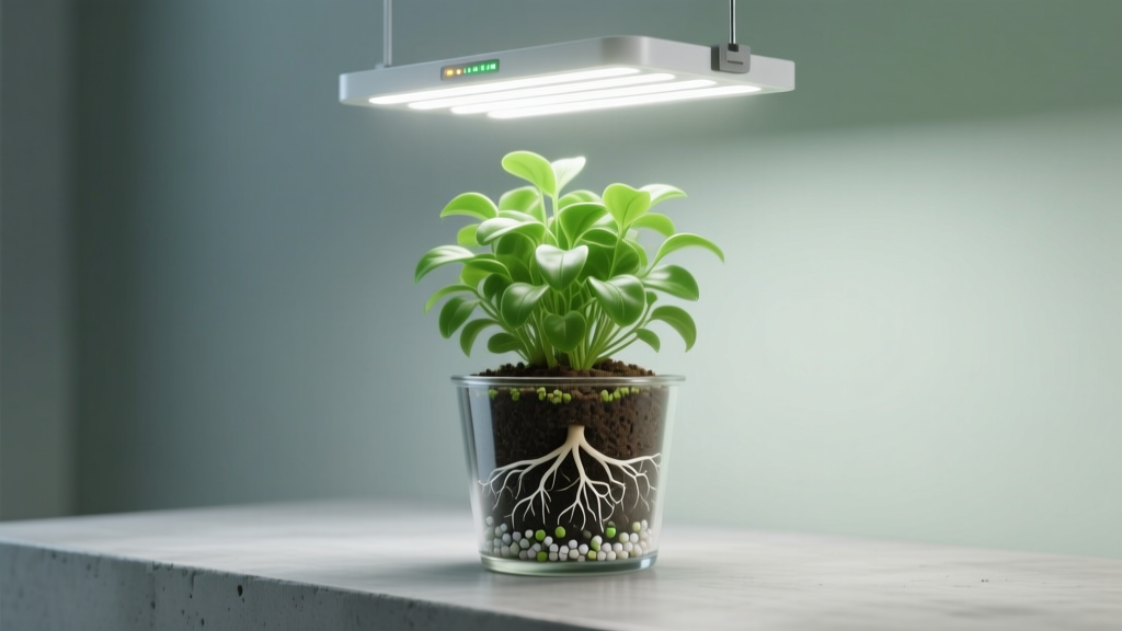 Are LED lights good for growing plants indoors soil mix? The truth about light-soil synergy: Why your $200 LED panel fails if your soil mix lacks aeration, drainage, and microbial life — and exactly how to fix both together.