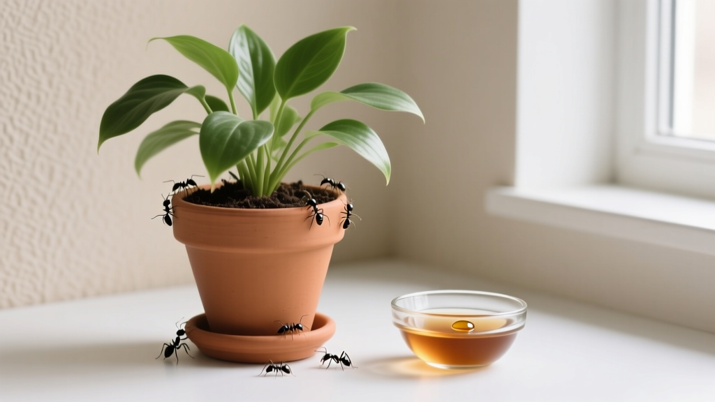Easy Care How to Get Rid of Ants in Indoor Potted Plants: 7 Non-Toxic, Pet-Safe Fixes That Work in 48 Hours (No Repotting Required!)