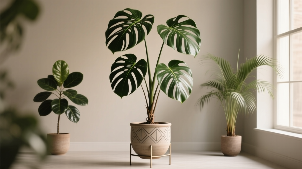Large how to support a tall indoor plant: 7 proven, non-damaging methods (no more leaning, snapping, or toppling — even for 8-foot monstera, fiddle leaf figs, or dracaenas)