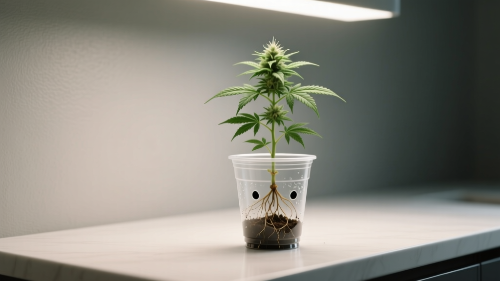 How Much Bud Can You *Really* Get From a Solo Cup Plant Grown in Low Light From Cuttings? The Truth About Yield, Root Space Limits, and Why Most Beginners Overestimate Harvests — Backed by 3 Years of Indoor Propagation Data