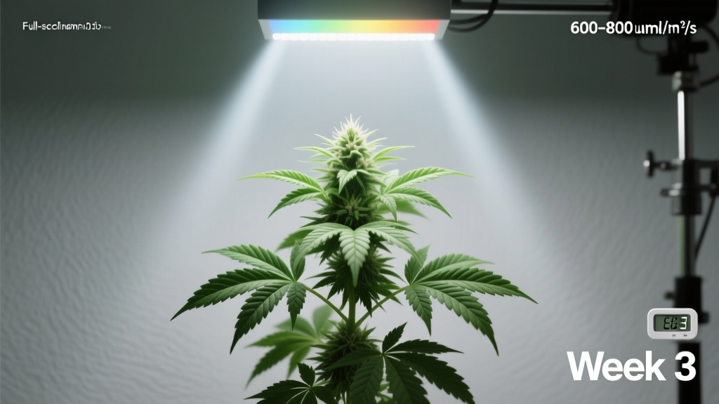 Fast Growing How Much Sunlight Does an Indoor Marijuana Plant Need? The Exact Light Hours, Spectrum & Intensity Breakdown Most Growers Get Wrong — Save Your Crop in Week 3