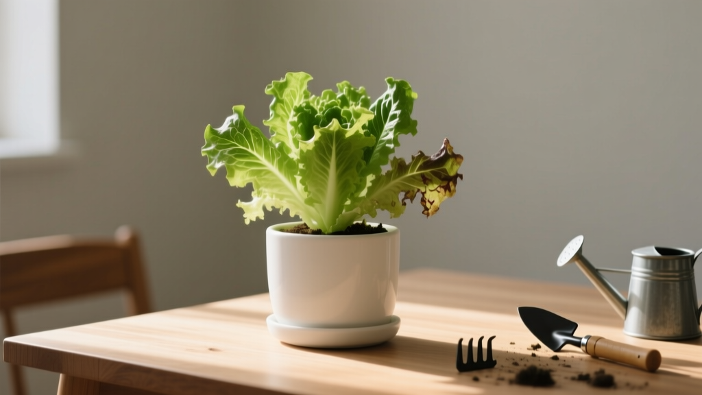 Why Is Your Indoor Lettuce Dropping Leaves? The Exact Timing, Light & Water Triggers You’re Missing (And How to Fix It Before It’s Too Late)
