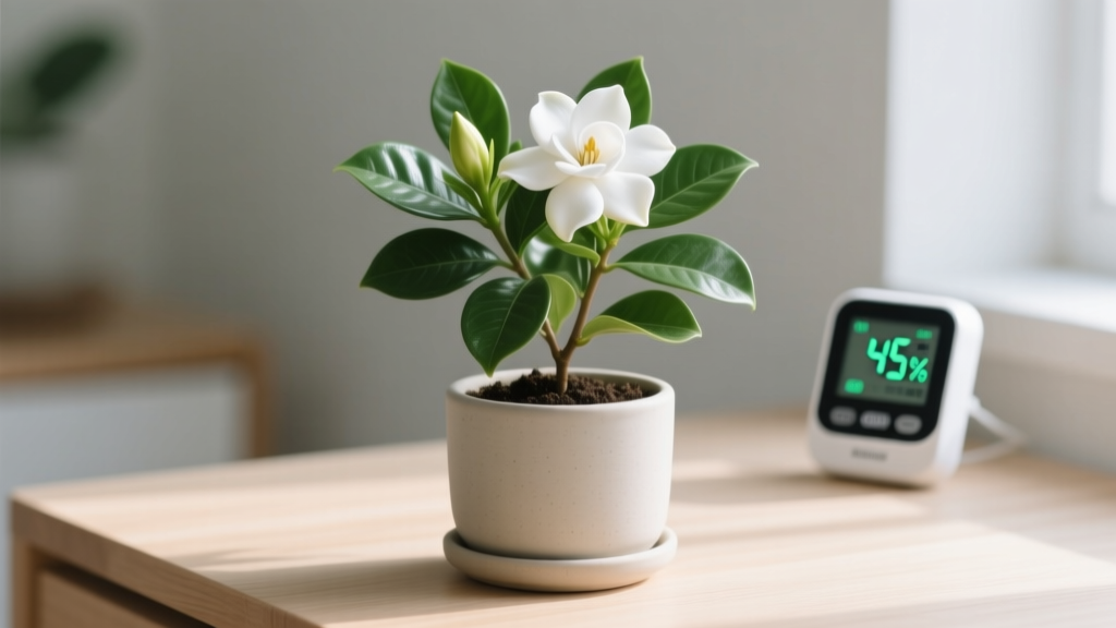 Why Your Indoor Gardenia Won’t Bloom (And Exactly How Often to Water a Non-Flowering Plant—Based on Soil Moisture Sensors, Not Guesswork)