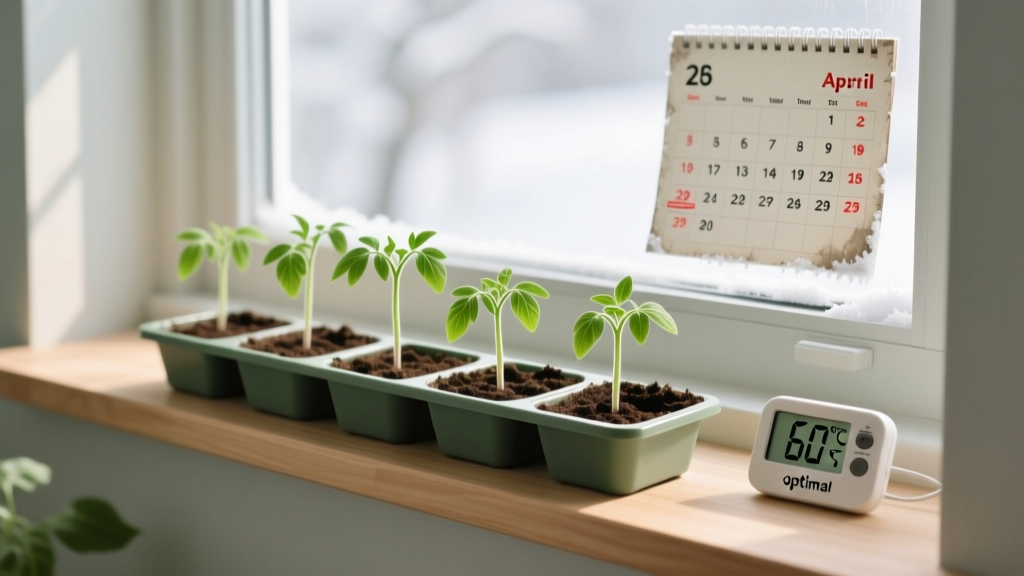 Stop Guessing: The Exact Date Window to Plant Tomato Seeds Indoors in Massachusetts (Based on Frost Data, Soil Temp, & Real Grower Results)