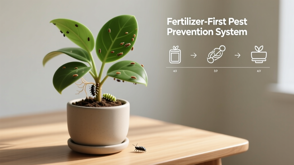 The Truth About Fertilizer & Indoor Plant Pests: Why Your 'Natural' Fertilizer Might Be Feeding Aphids, Fungus Gnats, and Mealybugs — And Exactly How to Fix It With a 4-Step Fertilizer-First Pest Prevention System (No Sprays Needed)