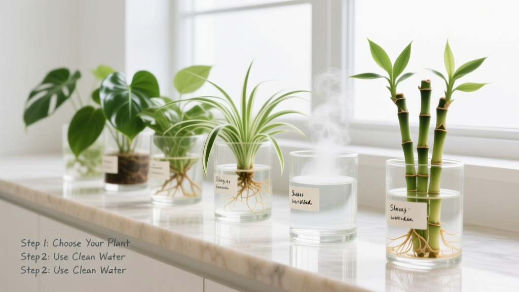 Small How to Plant Indoor Water Plants: 7 Foolproof Steps Even Beginners Get Right (No Soil, No Mess, No Guesswork)