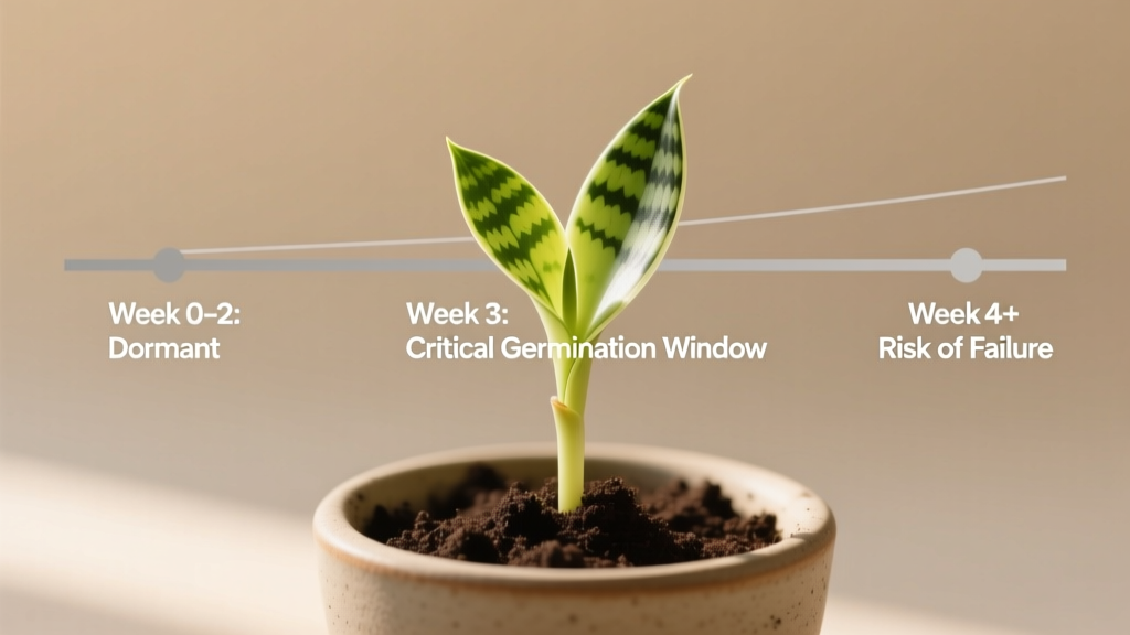 When to Plant Propagated Snake Plants from Seeds: The Exact 3-Week Window Most Gardeners Miss (And Why Planting Too Early or Late Dooms Germination Success)