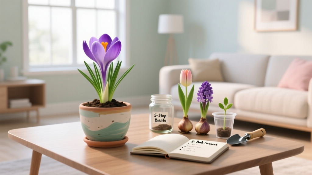 Yes, You *Can* Plant and Grow Bulbs Indoors — Here’s the Exact 5-Step Method That Works Even If You’ve Killed Every Houseplant (No Green Thumb Required)