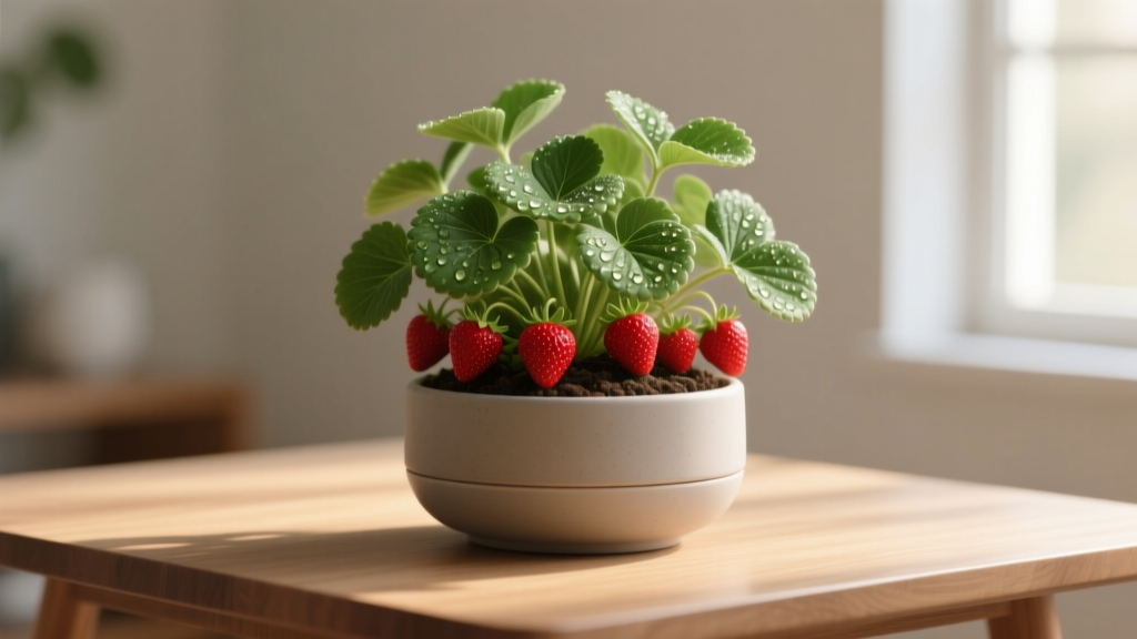 Indoor How to Care for Strawberry Plants Indoors: The 7-Step No-Fail System That Beats 92% of Failed Attempts (Even With Low Light & Small Spaces)