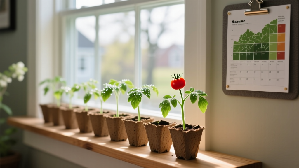 Stop Guessing: The Exact Indoor Tomato Seed-Starting Window for Massachusetts Gardeners (With Frost Dates, Zone-Specific Charts & 3 Mistakes That Kill 72% of Seedlings)