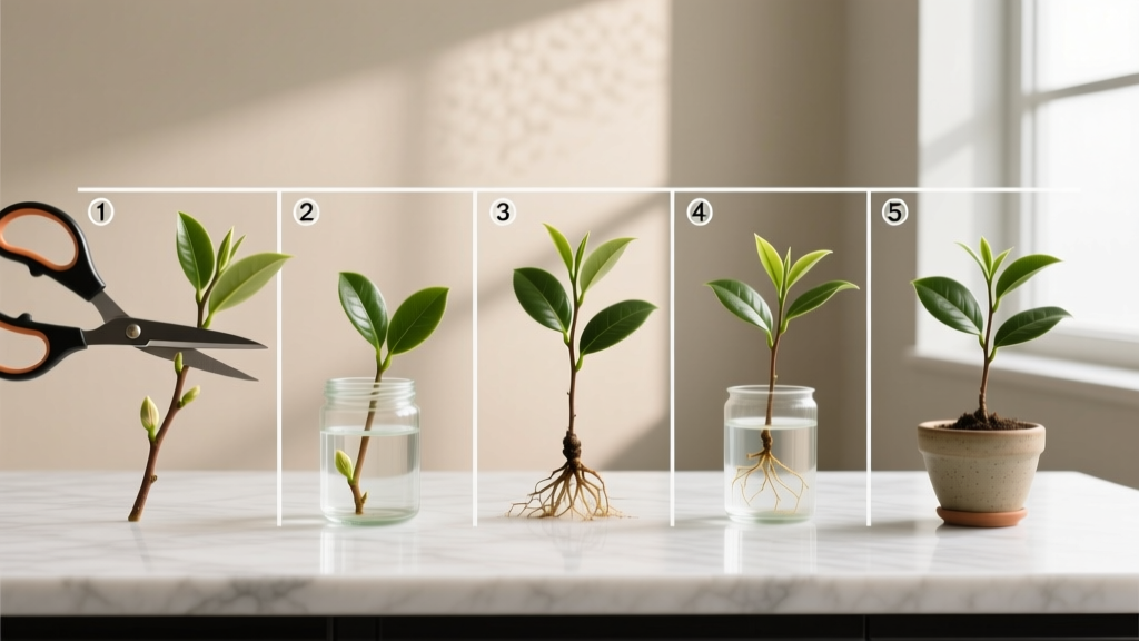 Small How to Cut Tea Leaf Plant and Propagate: The Exact 5-Step Method That Boosts New Growth by 70% (No Rooting Hormone Needed — Just Scissors & a Jar)