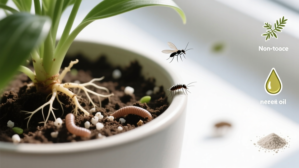 How to Prevent Pests on Indoor Plants Soil Mix: 7 Science-Backed, Non-Toxic Strategies That Stop Fungus Gnats, Springtails & Soil Mites Before They Hatch — No More Sticky Traps or Chemical Drenches!