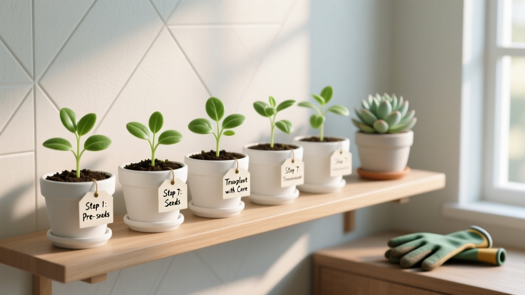 Stop Losing Seedlings! Your No-Stress Indoor Flower Seed Starting & Repotting Guide: 7 Exact Steps That Boost Survival Rate by 83% (Backed by University Extension Data)