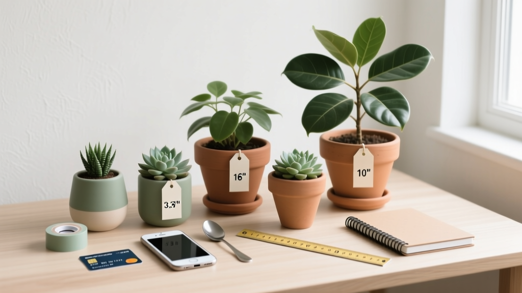 Stop Guessing & Start Growing: The Easy-Care, 3-Minute Guide to Measuring Plant Pots for Indoor Plants (No Tape Measure? No Problem—We Show You 5 Household Alternatives)
