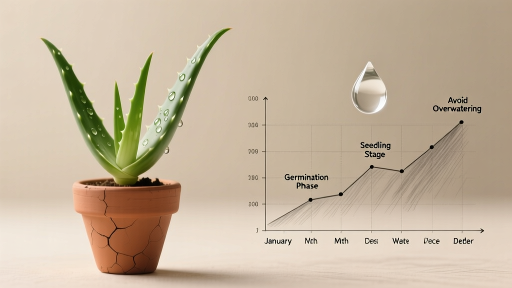 How Often to Water an Aloe Plant Indoors From Seeds: The Exact Schedule Most Beginners Get Wrong — Plus a Month-by-Month Germination & Seedling Watering Timeline That Prevents Rot and Boosts Survival Rate by 3x