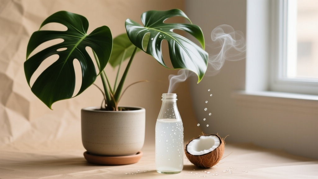 Is Coconut Water Good for Plants Indoors? The Truth About This Viral 'Natural Fertilizer' — What Science Says, Which Plants Actually Benefit, and Why Overuse Can Kill Your Monstera in 10 Days
