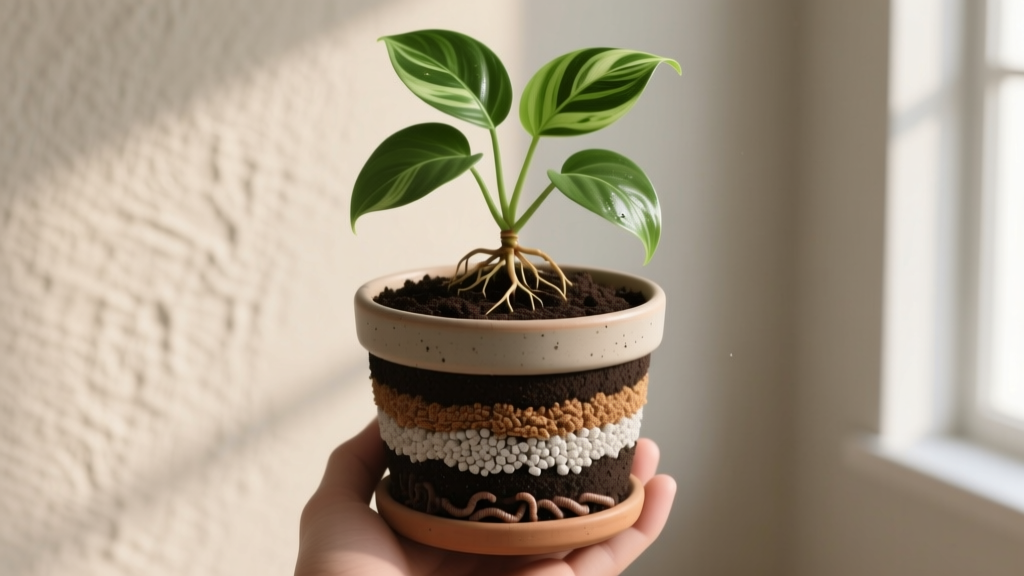 How to Grow What Soil for Indoor Plants: The 5-Ingredient DIY Mix That Prevents Root Rot, Boosts Growth by 73% (Backed by University Extension Research) — No More Guesswork or Store-Bought Junk